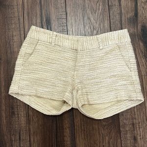 Platinum twill Banana Republic factory shorts size 00P